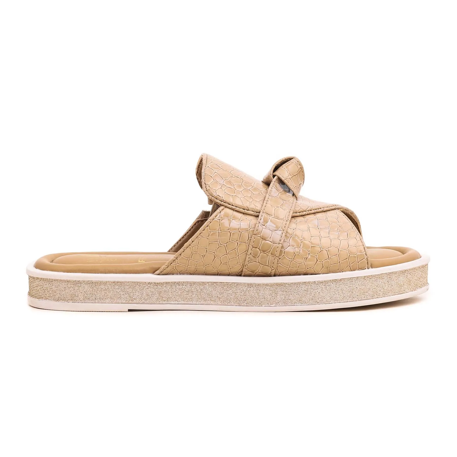 Beige Formal Slipper FR8029