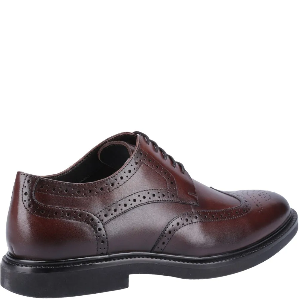 Chocolate Kingston Brogue Shoes