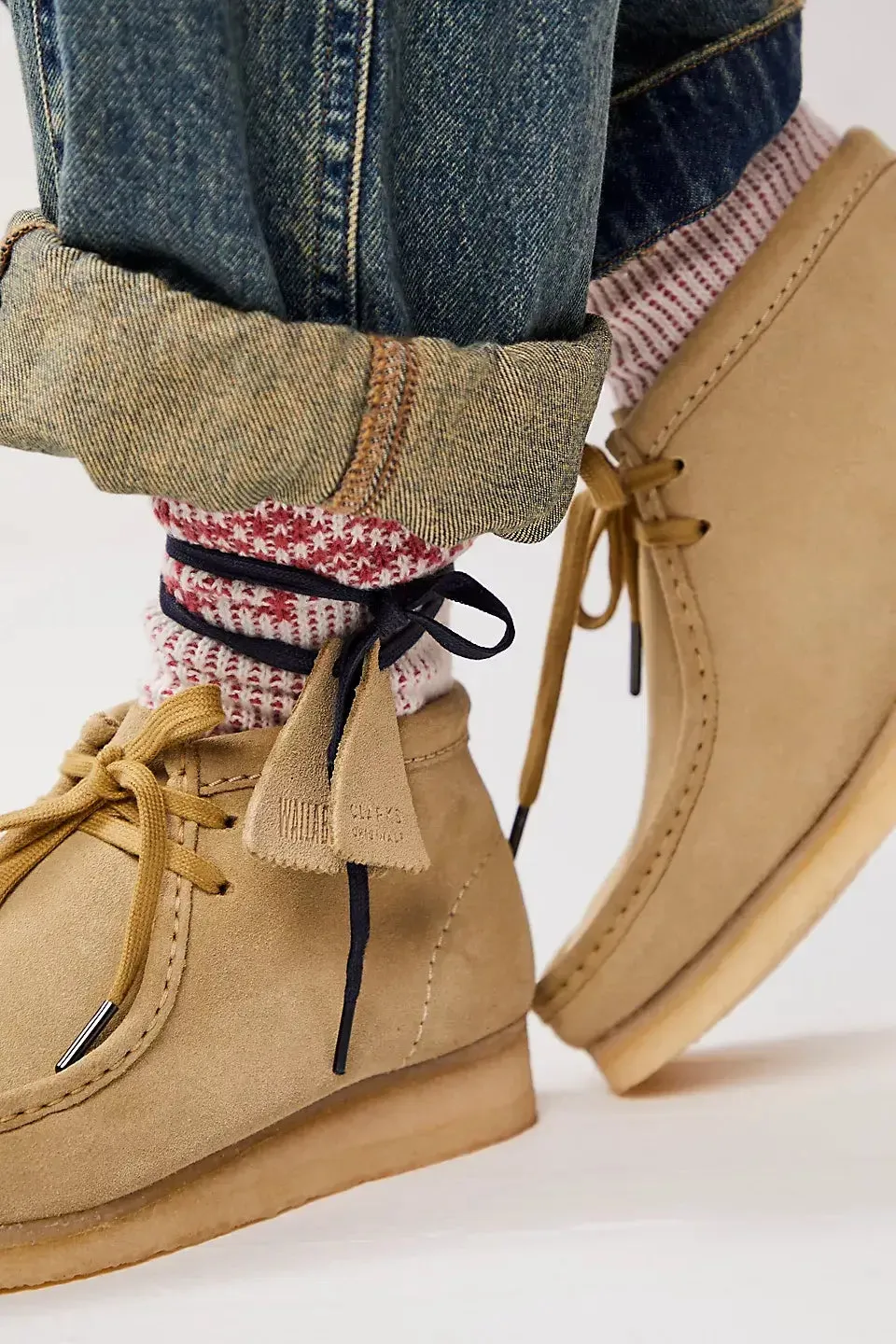 Clarks wallabee boots