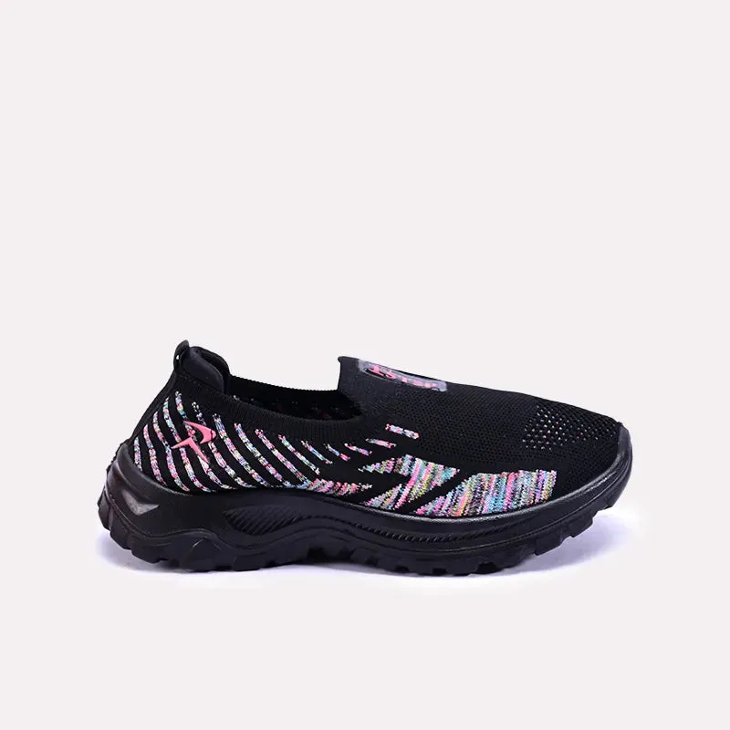 Eloise Black Slip On Sneakers 0440717