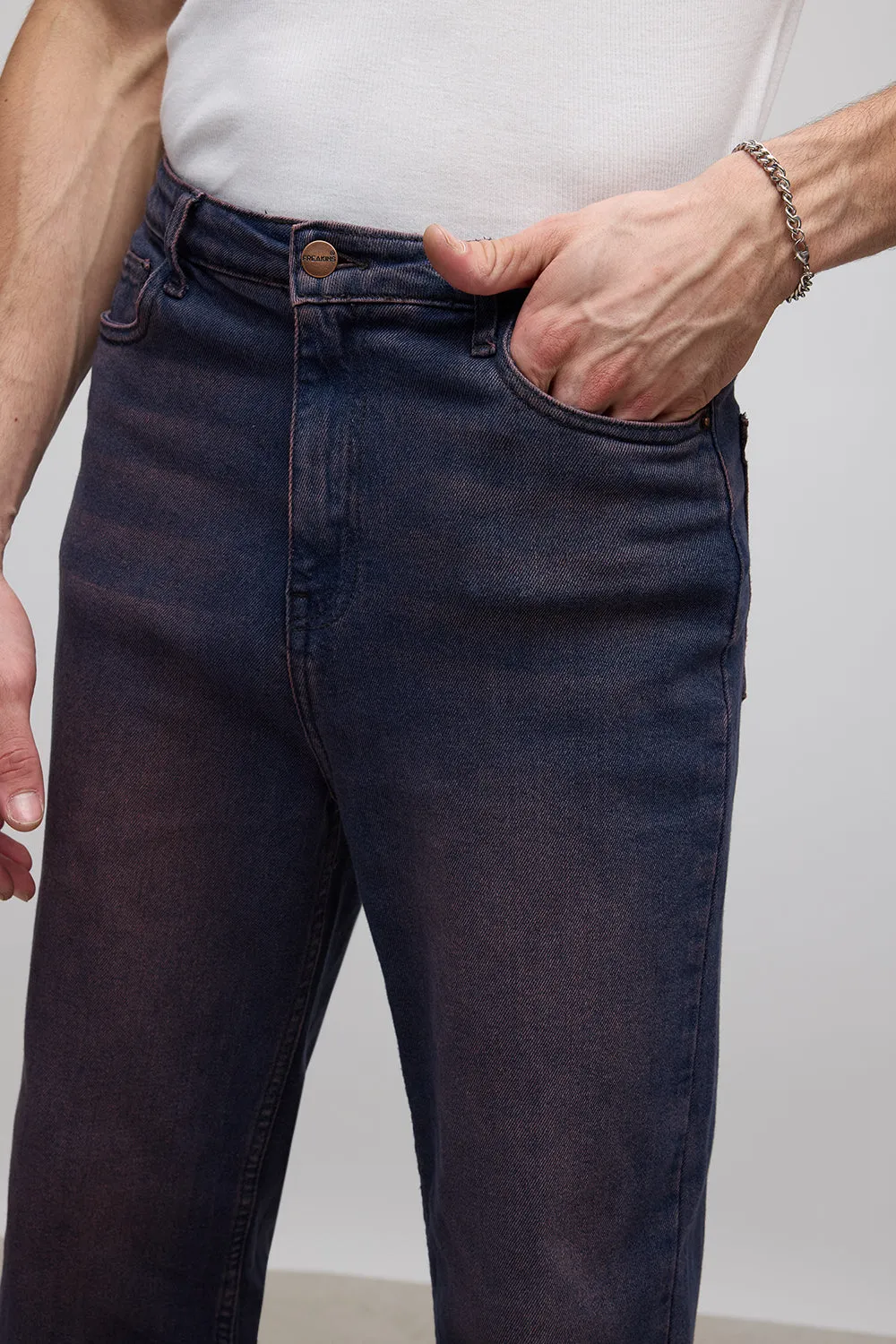 Fun Wash Straight Men's Jeans