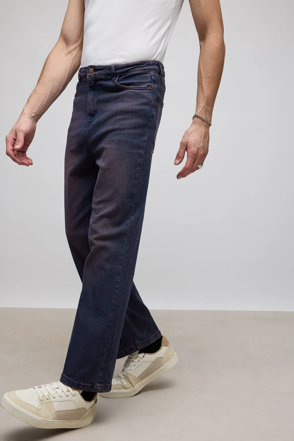 Fun Wash Straight Men's Jeans