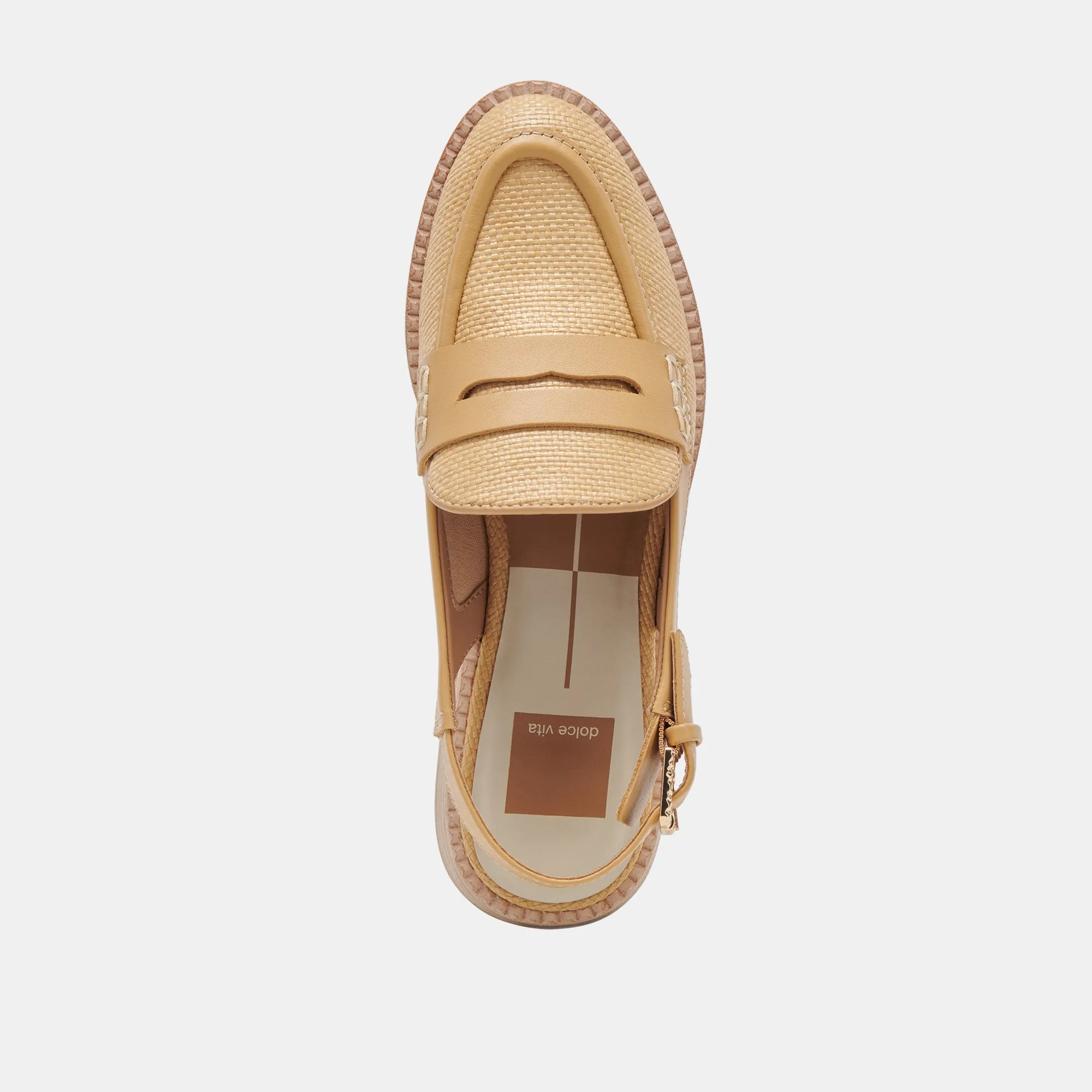 HARDI LOAFERS LT NATURAL RAFFIA