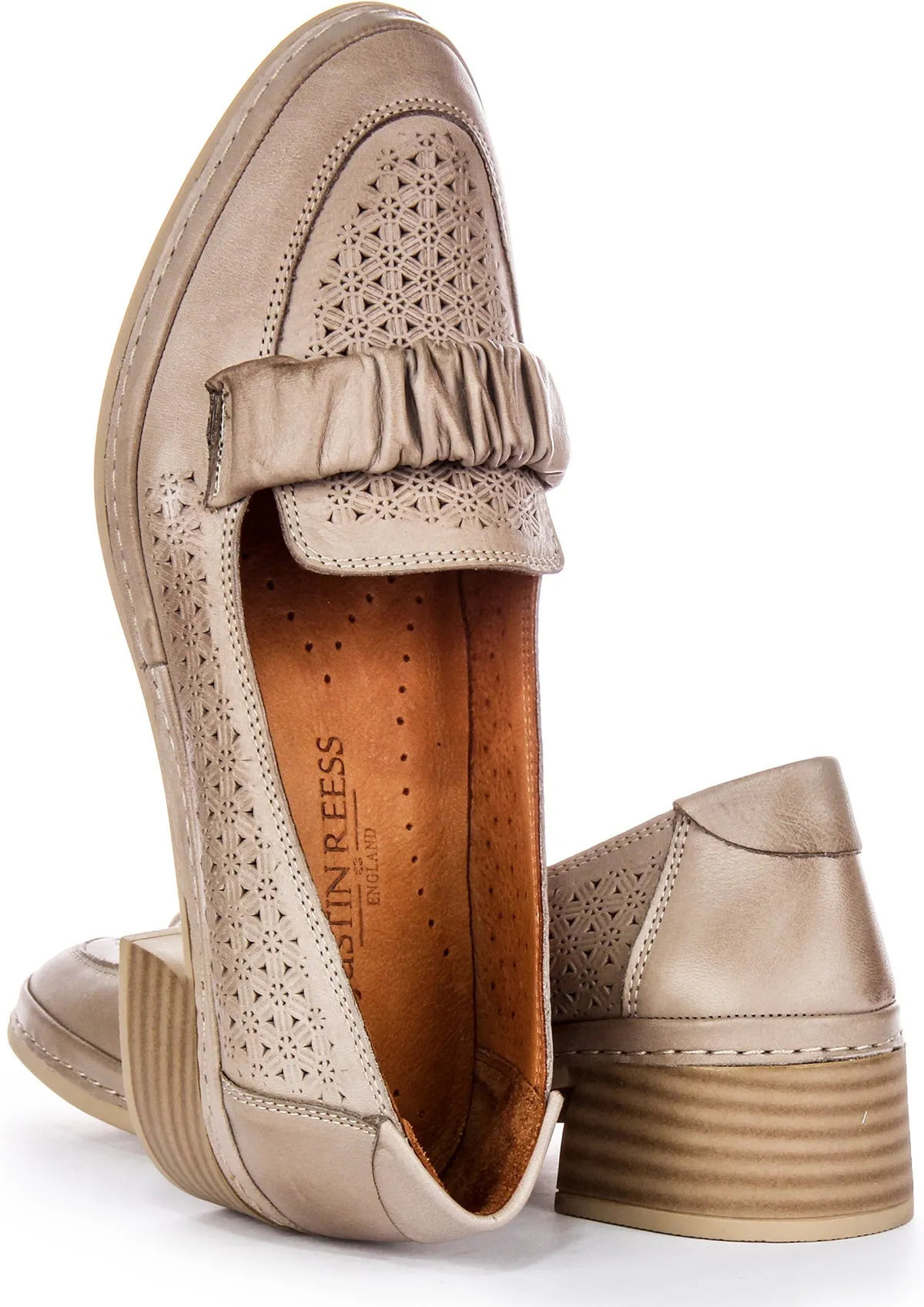 Justinreess England Kacey In Taupe For Women