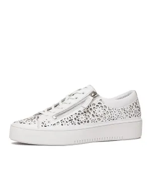 Leitha White Leather Sneakers