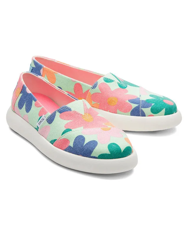 Mallow Floral Print Sneakers