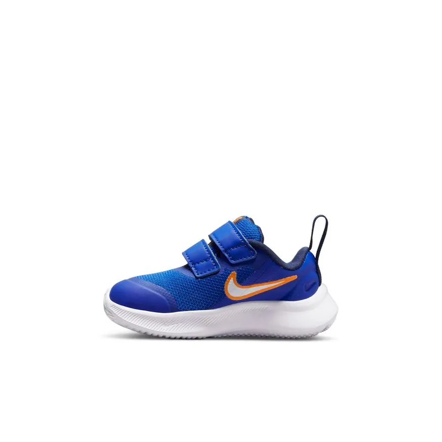 Nike Game Royal/White/Midnight Navy Star Runner 3 Toddler Sneaker