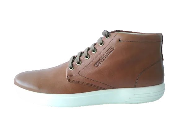 Original Woodland Men's Rusty Brown Fashion Sneakers (#2519117_Rust Brown)