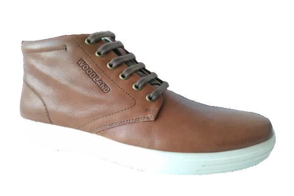 Original Woodland Men's Rusty Brown Fashion Sneakers (#2519117_Rust Brown)