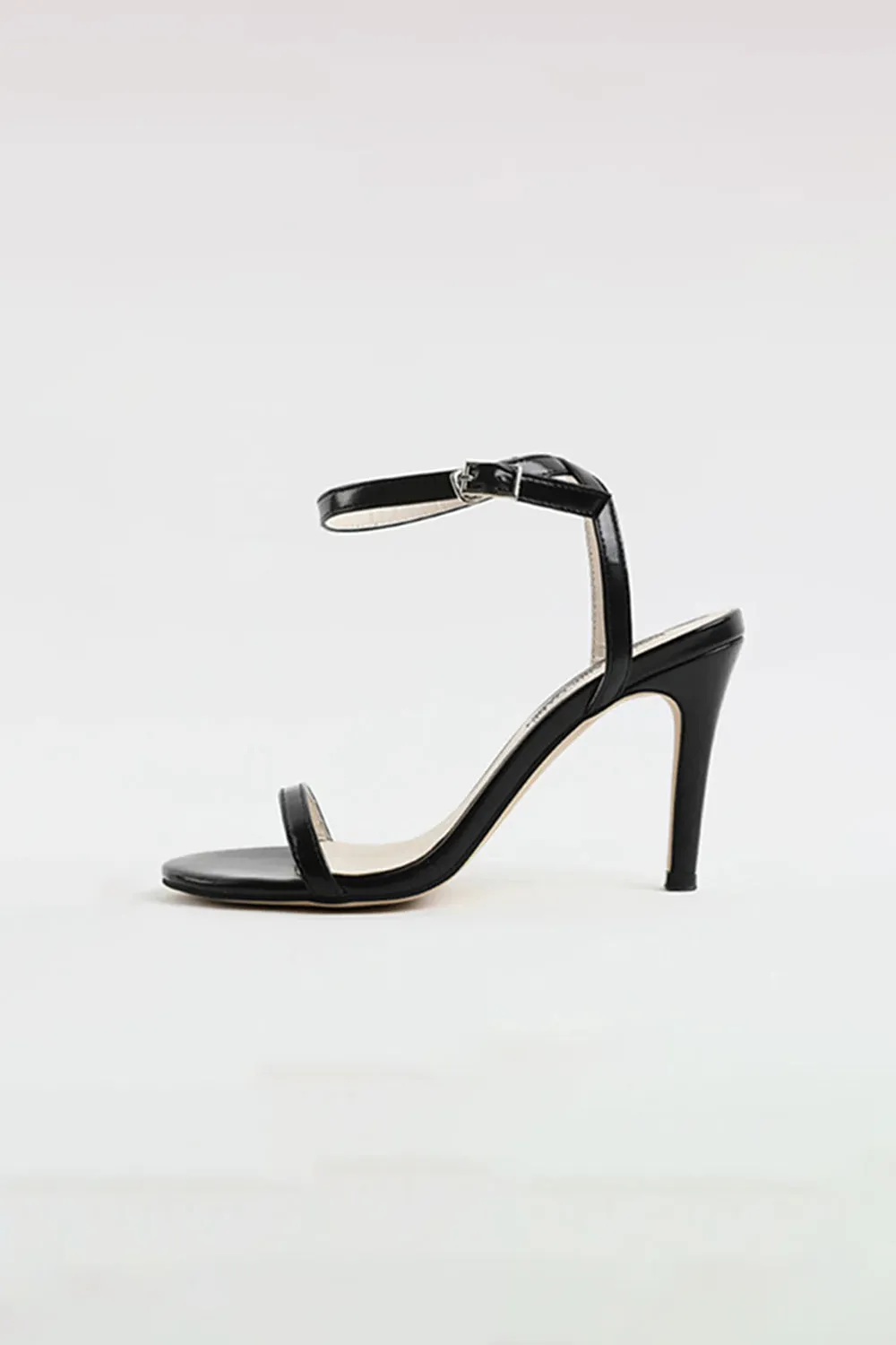 Outdoor Peep Toe Stiletto Heel Shoes With Buckle Ankle Strap