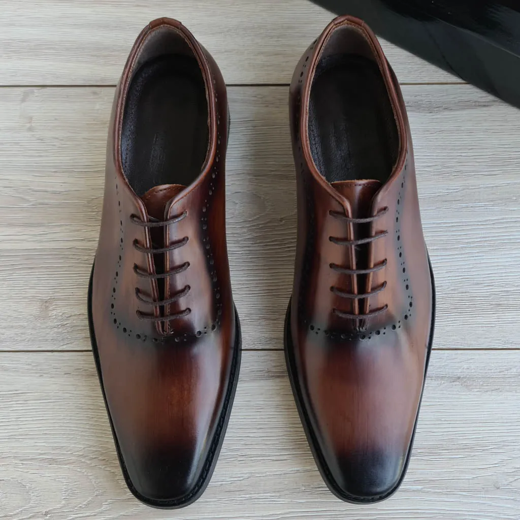 Patina Wholecut Oxford Dress Shoes