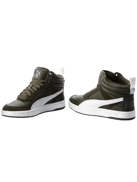 Puma scarpa sneakers da uomo Rebound Street V2 363715 09 verde foresta