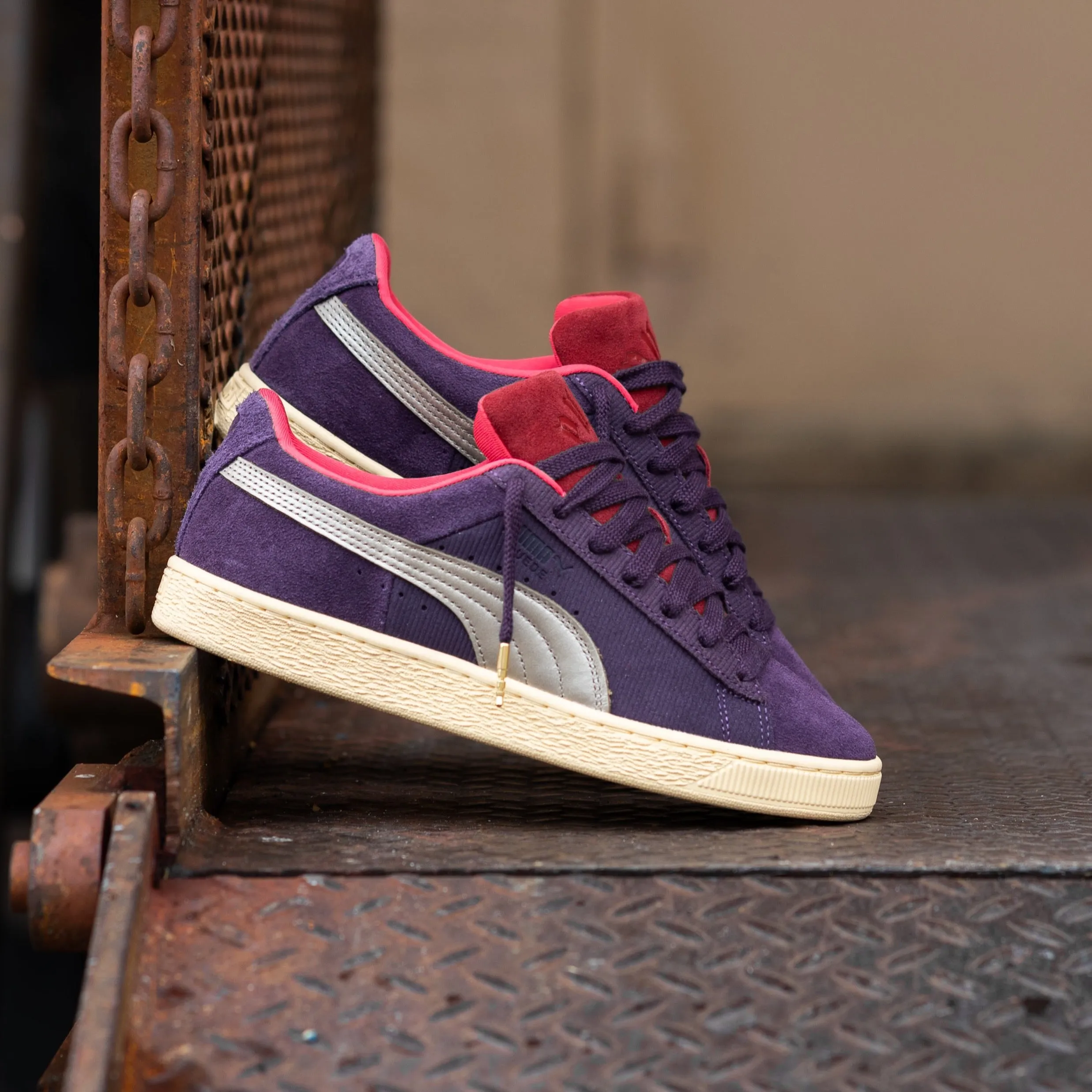 Puma Suede Play Paris (Midnight Plum/Chamomile)