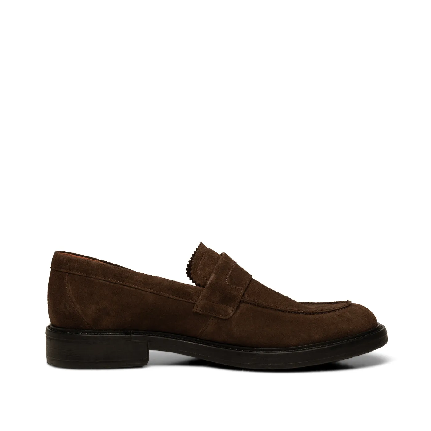 Stanley loafer suede - DARK BROWN