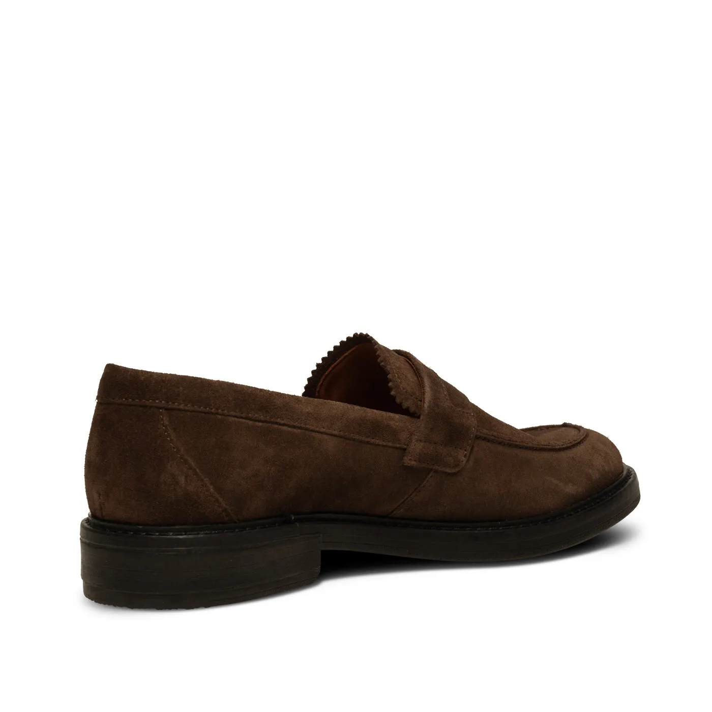 Stanley loafer suede - DARK BROWN