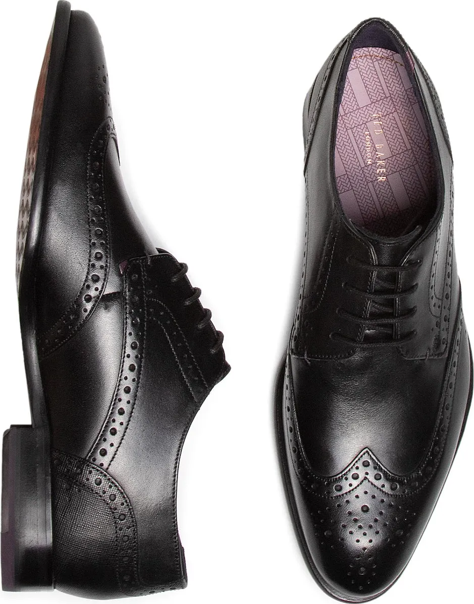 Ted Baker Brogue Shoes | Black