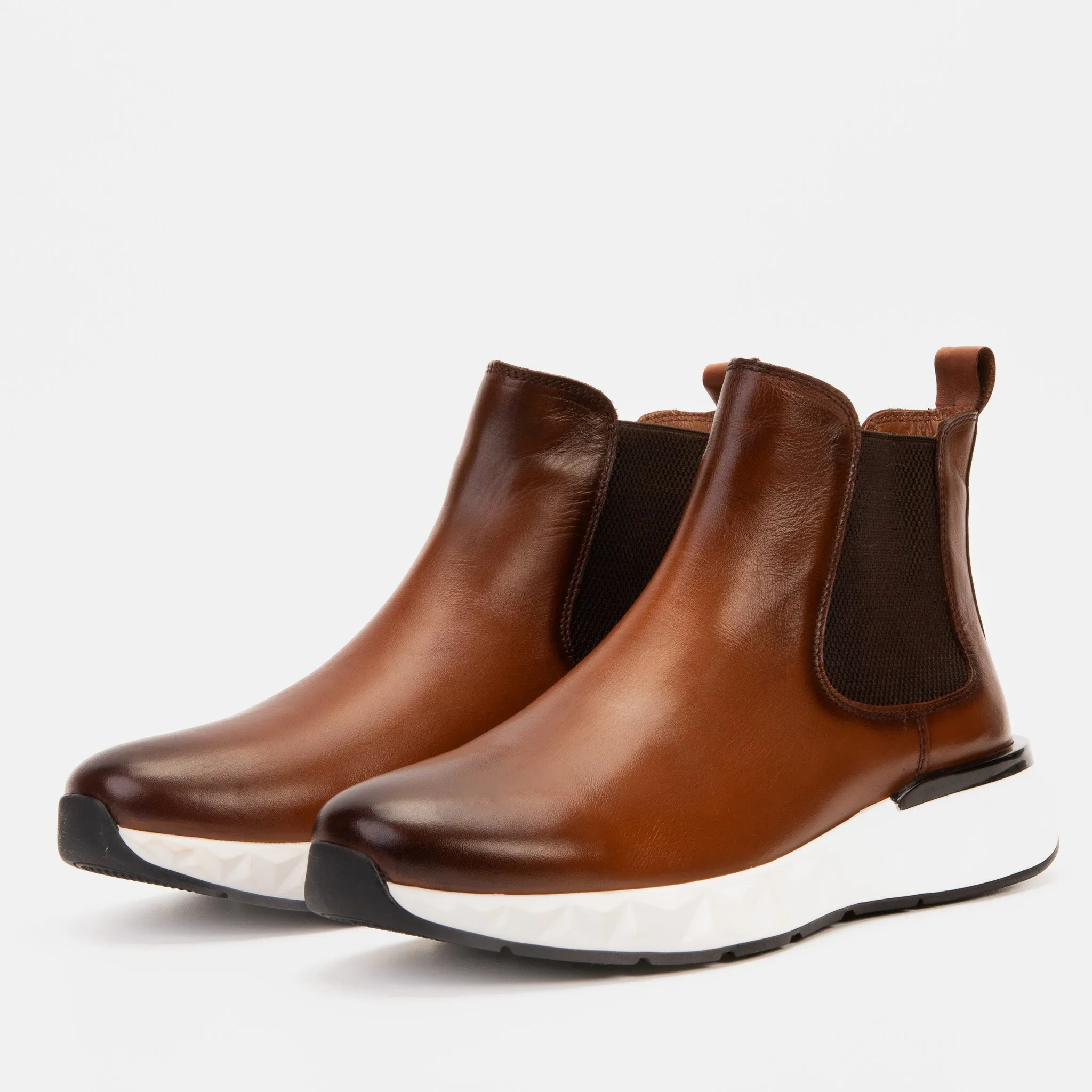 The Apex Tan Leather Men Boot