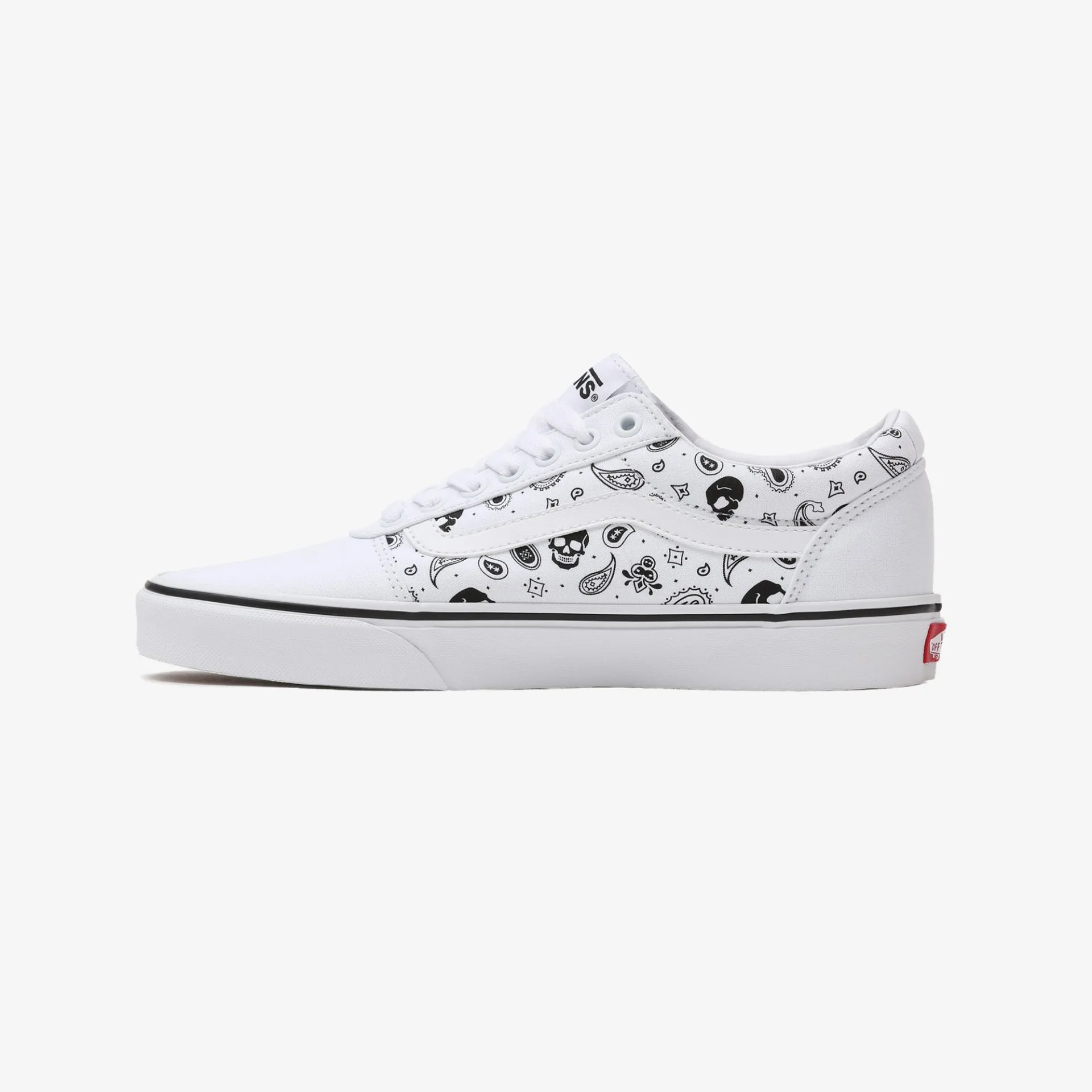 Vans | WARD  { WHITE/BLACK