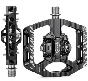 Xtreme Xccessories Footboard Non-Slip Double-Sided Cleat SPD Mountain Bike Downhill  Pedals